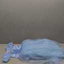 Princess Cinderella Costume for Girls Birthday,Christmas Dress Up For 4-5 Years Old