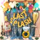 LaVenty Luxury Last Splash Bachelorette Party Decorations Mermaid Bridal Shower Decorations Pool Hawaiian Luau Beach Bachelorette Decorations Tropical Bridal Shower