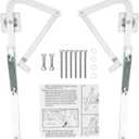55-2 Attic Ladder Hinge Arms,Compatible with Werner Mk5, WU2210, W2208, W2210, Suitable for Werner Attic Ladders Manufactured After 2010, Heavy Duty Thick Galvanized Material