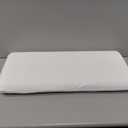 Bluewave Bedding Ultra Slim Gel Memory Foam Pillow for Stomach and Back Sleepers - Thin, Flat Design for Cervical Neck Alignment and Deeper Sleep (2.75-Inches Height, Standard Size)