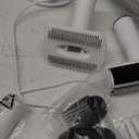 Oneisall Dog Vacuum & Dryer for Shedding Grooming, 8 in 1 Dog Grooming Kit with Metal Blades Pet Clippers, Adjustable Speed and Temperature Control Blower