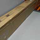 Full Metal Bed Frame with Ceramic Tile Decor Headboard