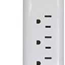 Prime Wire PB802013 6-Outlet Surge Protector with 14-3 SJT 1.5-Feet Cord