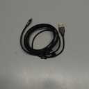 6 Foot Braided Nylon Micro Black Chrome USB Charge/Sync Cable