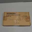 WORKPRO 6" Clamps for Woodworking 2-Pack, Quick-Release Wood Clamps/Spreader Light Duty, One Hand 150 LBS Load Limit, Ideal for Woodworking and DIY Projects