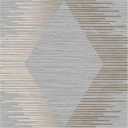 Serenity Geo Grey and Rose Gold Wallpaper