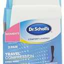 Dr. Scholl's Women's Graduated Compression Knee High Socks (White)