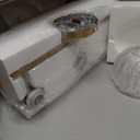 Bathroom Vanity Light (3-Light, 20 in), Brushed Gold Vanity Lights for Bathroom with Ribbed Clear Tulip Glass Shade, Vintage Vanity Wall Lights for Mirror Bedroom Living Room Hallway