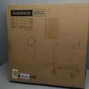 SONGMICS 29-Gallon (110 L) Laundry Basket with Wheels, Rolling Round Heavy-Duty Laundry Hamper Cart with Steel Frame and Removable Bag, 2 Locking Wheels, Mint Green and Metallic Silver URLS002C01