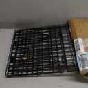 Live Humane Animal Trap, 32" x 11" x 12" Heavy Duty Humane Animal Cage Trap Catch and Release, Foldable Cat Trap for Stray Cats, Raccoons, Groundhogs, Opossums, Armadillos, and Similar-Sized Animals