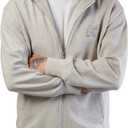 Men's Full zip Hoodie Cotton Long Sleeve Casual Sweatshirt Pullover Sweatshirts Heavyweight Athletic Hoodies (XL)