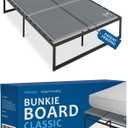 Meliusly Premium 10mm Bunkie Board Full Size (54x75'') Patent Pending Low Profile Bed Board Design - Breathable, Noise Minimizing, Moisture Resistant Bunkieboards, Low Profile Bed Support