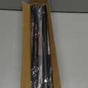 Black Shower Curtain Rod 31 to 80 Inch,1 Inch Diameter Adjustable Spring Tension Stainless Steel Telescoping Rod,Easy Install,No Rust