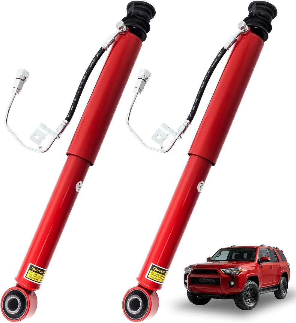 48540-39865 Pair Rear Shock Absorbers Compatible with 2010-2024 Toyota 4Runner Limited 4WD Replace 48530-80557 4854035051