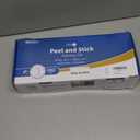 Art3d 102-Piece Faux Stone Peel and Stick Backsplash Tile, Waterproof Thick PVC Stick On Subway Wall Tile for Kitchen Bathroom Laundry Room Fireplace - 3" x 6" Biege Marble