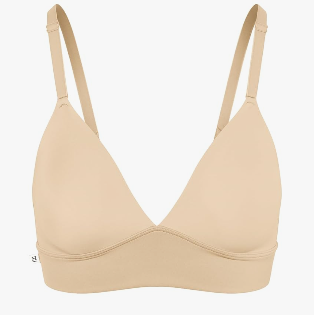 Bliss Triangle Bralette – Ultra-Soft, Lightweight Bralette for Women with No Cups, No Wires, No Padding