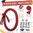 Graduation Leis 2026,Graduation Money Leis Embroidery with Honor Cord for Graduation Party Decorations Gifts