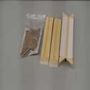 DIY Wood Stretcher Bars for Canvas Solid Wood Canvas Frame Kit Easy to Assemble for Gallery Wrap Oil Painting Wall Art Posters Customized Wooden Frame Kit 8x8 Inch