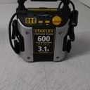 STANLEY J309 Portable Power Station Jump Starter 600 Peak Amp Battery Booster, 3.1A USB Ports, Battery Clamps