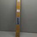 ChrisDowa Cordless Zebra Blinds for Windows, Dual Layer Free-Stop Light Filtering Window Roller Shades, Pull Down Privacy Zebra Shades for Home, Office, Bedroom, Door (36" W x 72" H, White)