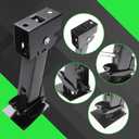 2 RV Attachable Telescoping Stabilizer Trailer Jacks - 1000lbs Cap Each for RV Trailer Camper Stabilizer Stands Accessories with Adjustment Jack Rod Handle Travel 11.4"-18"