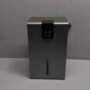 PSOS Dehumidifier, Dehumidifiers for Home, 98 OZ Water Tank, (1000 sq.ft) Quiet Dehumidifier for Basement Bedroom Bathroom with Humidity Display, Auto Shut Off, Relaxing 7 Color Ambient Light(Gray)