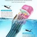 Greatever Full Face Snorkel Mask, Snorkeling Gear for Adults with Latest Dry Top Breathing System and Detachable Camera Mount, Foldable Snorkel Mask Adult, Snorkels Anti-Fog & Anti-Leak