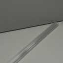 Shower Door Bottom Seal Strip, 2PCS Seal Strip, Clear PVC, 36" Length, Fits 10mm Thick Glass, Prevents Leaks, Easy Installation, No Adhesive Required (Clear, 36in for 3/8"(10mm))