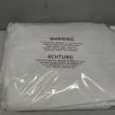 Guken Cream Linen Blackout Curtains 84 Inch Length 2 Panels Set for Living Room Bedroom Back Tab Thermal Insulated 100% Black Out Linen Drapes Room Darkening Window Curtains Ivory Natural