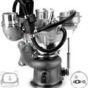 25207489 1.5L Turbocharger Assembly with Actuator & Solenoid Valve Compatible with Chevrolet Malibu L LS LT RS 1.5L L4 2016-2023, Turbo charger Replace # 12669064, 12687043, 12687057, 25203932