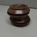 Piano Caster Cups Black Walnut Wood Caster Cups Coasters for Upright Piano