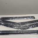 Tape-on Window Visor Compatible with Mitsubishi Outlander 2022 2023 2024 2025 2026,4PCS Black Window Vent Deflectors,Window Rain Guards