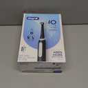 OralB iO Deep Clean Rechargeable Electric Powered Toothbrush, Black with iO Series 3 Limited, 2 Brush Heads and Travel Case  Pressure Sensor to Protect Gums  3 Cleaning Settings  2 Minute Timer