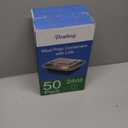 50 Pack (100-Piece) 24 oz Meal Prep Containers Reusable with Lids, Sturdy Leakproof & Food Safe, Microwave, Freezer, Dishwasher Safe Prep Containers, To Go Take Out Plastic Food Storage