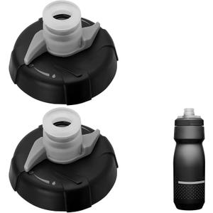 2 PCS Replacement Lid for CamelBak Podium, Lid Compatible with CamelBak Podium 24/21 oz, There is a water-locking function at the bottle cap, Leakproof, BPA-Free