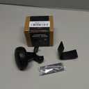 Steering Wheel Knob XL – Stealth Black Edition, Heavy Duty No-Logo Spinner for Large Wheels (1.42"–1.73"), Smooth Bearings, Comfortable Grip for Trucks, Vans, Pickups, SUVs, Tractors, & Forklifts