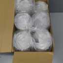 Gejoy 400 Pcs Aluminum Foil Baking Cups with Lids 5 oz Disposable Ramekins Mini Cake Pans Creme Brulee Cupcake Liners Muffin Tins Flan Mold Dessert Container for Wedding(Purple,Classic)