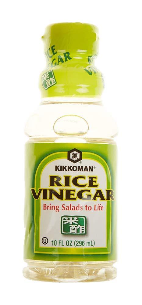 4 x Kikkoman Rice Vinegar, 10 Fluid Ounce (EXP 04/29/26)