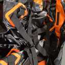 BATSUVCER Car Rooftop Cargo Carrier Bag 15-20 Cubic Feet(20Cu.Ft-Orange)