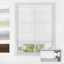 LazBlinds No Drill Cordless Cellular Shades, 41" W x 48" H, White