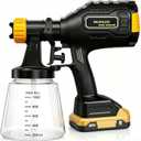 Cordless Paint Sprayer Compatible with Ryobi 18V Battery (Battery Not Included),1000ml/min High Flow,1000ml Container,150 Din/s Max Viscosity,Paint Sprayer for Furniture