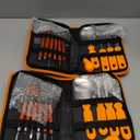 Halloween Pumpkin Carving Tools Kit, Halloween Jack-O-Lanterns 11 Piece Professional pumpkin cutting supplies tools Kit stainless steel lengthening and thickening with Handbag