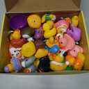 JOICEE 24 Pcs Easter Eggs with Rubber Ducks for Kids, Variety Bunny Duckies Assorted Baby Bath Floater Duck Toys for Boys Girls Easter Basket Stuffers Birthday Gifts Party Favors