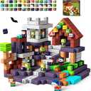 GobiDex 100PCS Magnetic Blocks Game-Based Kid Building Toys for Boys Girls 3+, Build MagWonder World with Zomblock Magnets Cubes, Upgraded STEM Game Sensory Gift for Birthday