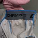 Champro Bull Rush 7-Pad Girdle, White, Grey Inset, Adult 2X-Large 