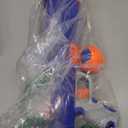 Nerf Dog Tennis Ball Blaster Dog Toy Blue/Orange, 16 Inch Compact Blaster with 1 Ball