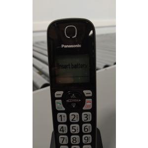 Panasonic Cordless Phone with Answering Machine, Advanced Call Block, Bilingual Caller ID and HighContrast Display, Expandable System with 2 Handset Cordless Telephones  KXTGD832M (Metallic Black)