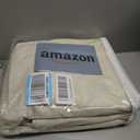 MIULEE 100% Blackout Linen Textured Curtains for Bedroom Solid Thermal Insulated Natural Beige Grommet Room Darkening Curtains & Drapes Luxury Decor for Living Room Nursery 52 x 84 Inch (2 Panels)