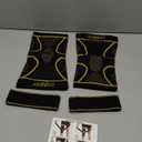 Copper Knee Braces with Strap for Knee Pain Women and Men(2 Pack), Knee Compression Sleeve for Arthritis, ACL, Meniscus Tear, Joint Pain Relief, Knee Support for Working, Running, Weightlifting(M)