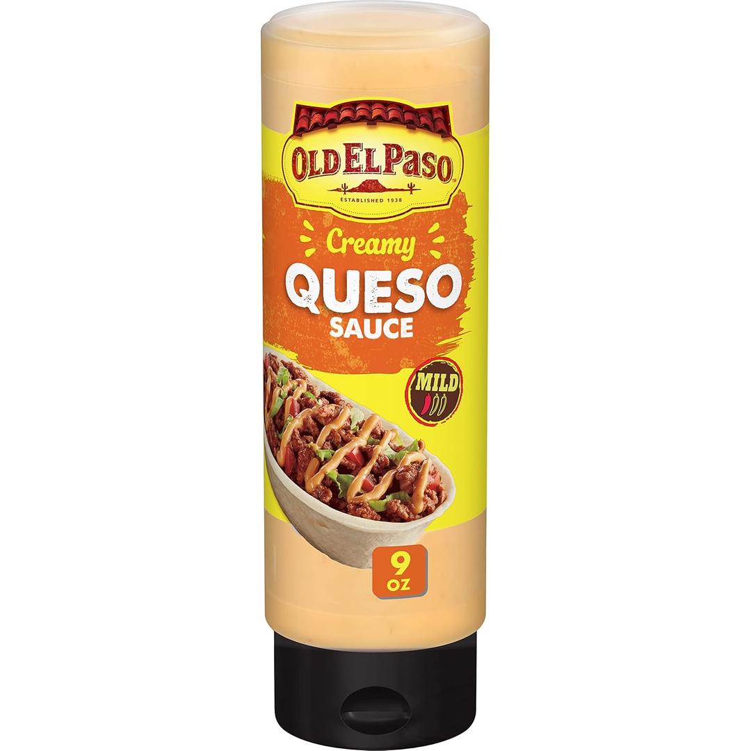 Old El Paso Taco Sauce - Creamy Queso Dip, 9 oz. (EXP 01/22/26)